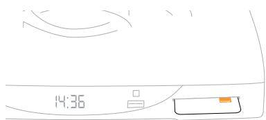 ORANGE DECODEUR SAGEM IAD 81 - Insertion de la carte d'accès - 2