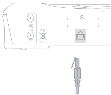 ORANGE DECODEUR SAGEM IAD 81 - Insertion de la carte d'accès - 3