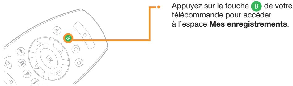ORANGE GUIDE MON MAGNETO - accédez à Mes enregistements - 1