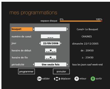 ORANGE GUIDE MON MAGNETO - programmer un enregistrement (suite) - 1