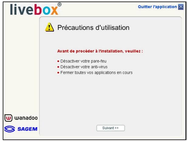 ORANGE LIVEBOX SAGEM F@AST 3202 - Sous Windows XP - 2