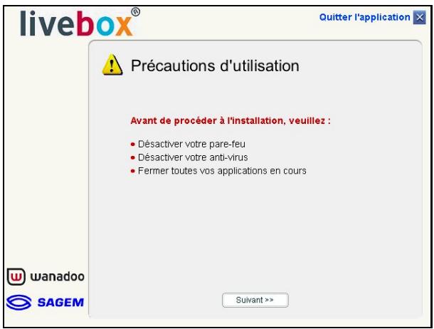 ORANGE LIVEBOX SAGEM F@AST 3202 - Installation et configuration d'un ordinateur supplémentaire - 1