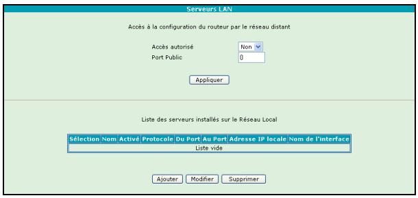 ORANGE LIVEBOX SAGEM F@AST 3202 - Serveurs LAN - 1