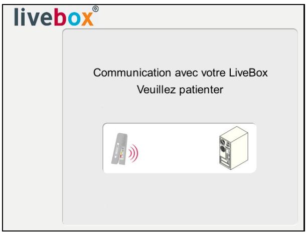 ORANGE LIVEBOX SAGEM F@AST 3202 - L'écran ci-contre apparait. - 2