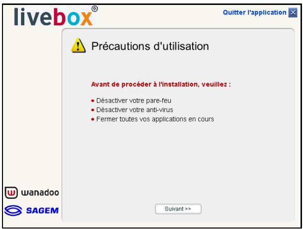 ORANGE LIVEBOX SAGEM F@AST 3202 - Sous Windows XP - 2
