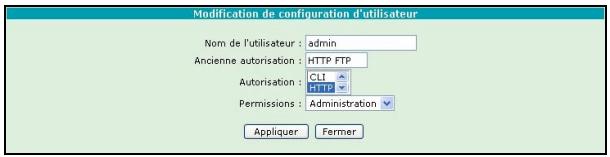 ORANGE LIVEBOX SAGEM F@AST 3202 - Bouton "Modifier" - 1