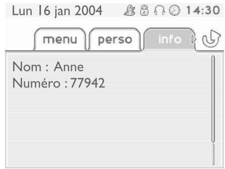 ORANGE 4068IP - Ecrans d'accueil - 4