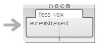 ORANGE 4068IP - Envoyer un message vocal à un destinataire / une liste de diffusion - 13