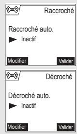 ORANGE D70T - Raccrocher ou décrocher automatiquement - 2