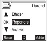 ORANGE D70T - Gérer les messages après lecture - 3
