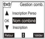 ORANGE D70T - Renommer le combiné - 2