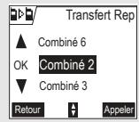 ORANGE D70T - Transférer tout ou partie du répertoire à un autre combiné - 2