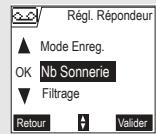ORANGE D70T - Nombre de sonneries - 2