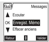 ORANGE D70T - Enregister un mémo - 5
