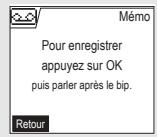 ORANGE D70T - Enregister un mémo - 6