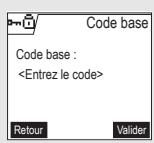 ORANGE D70T - Définir des préfixes interdits - Restrictions d'appels - 3