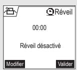 ORANGE D70T - Réglage du réveil - 2
