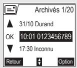 ORANGE D70T - Lire un message - 3