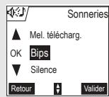 ORANGE D70T - Activer ou désactiver les bips - 1
