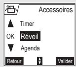 ORANGE D70T - Réglage du réveil - 1