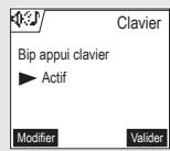 ORANGE D70T - Activer ou désactiver les bips - 3