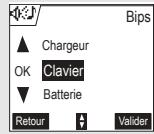 ORANGE D70T - Activer ou désactiver les bips - 2