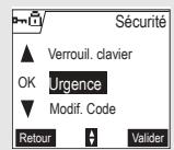ORANGE D70T - Programmer un numero d'urgence - 1