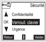 ORANGE D70T - Verrouiller / déverrouiller le clavier - 2