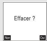 ORANGE D70T - Effacer une fiche - 2