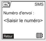ORANGE D70T - Envoyer un SMS - 4
