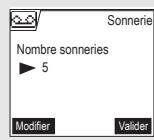 ORANGE D70T - Nombre de sonneries - 3