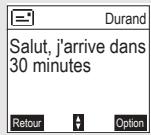 ORANGE D70T - Lire un message - 4
