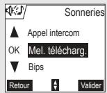 ORANGE D70T - Supprimer une métodie téléchargee - 1