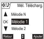 ORANGE D70T - Télécharger une mélodie à partir d'un SMS Mélodie - 3