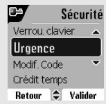 ORANGE D85C - Programmer un numero d'urgence - 3