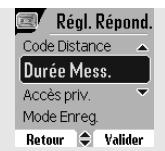 ORANGE D85C - RéGLAGES RÉPONDEUR - 2