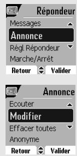 ORANGE D85C - Enregister uneannounce personnelle - 1