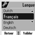 ORANGE D85C - Modifier la langue - 2