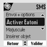 ORANGE D85C - Aide à l'écriture prédICTE EATONI - 1