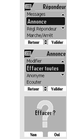 ORANGE D85C - Ecouter les messages - 3