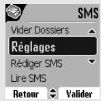 ORANGE D85C - Vider un dossier SMS - 5