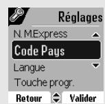 ORANGE D85C - Modifier le code pays - 3