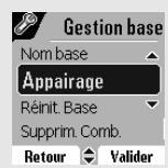 ORANGE D85C - RéGLAGES AVANCÉS / GESTION DE LA BASE - 4