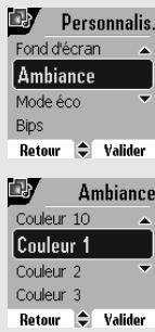 ORANGE D85C - PERSONNALISATION DU COMBINÉ - 1