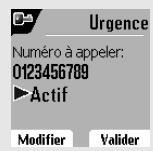 ORANGE D85C - Programmer un numero d'urgence - 4