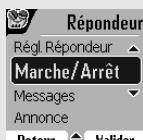 ORANGE D85C - Mise en route / arrêt du répondeur - 2