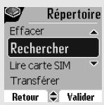 ORANGE D85C - Appeler à l'aide du repertoire - 3