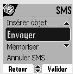 ORANGE D85C - Envoyer un SMS - 5