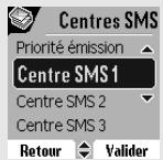 ORANGE D85C - Modifier les numérodes de centre SMS - 3