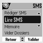 ORANGE D85C - Lire un message - 1